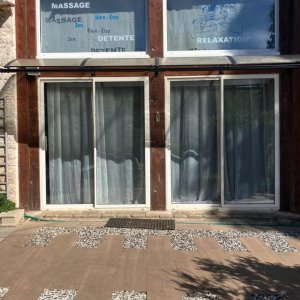 Devanture de l'institut de massage l'essentiel de l'être